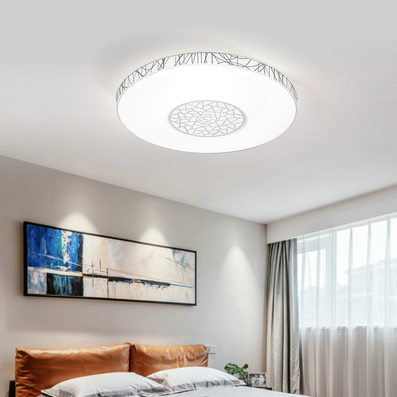 Thunder lighting LED suction ceiling lamp minimalist modern bedroom light smart home room light cozy romantic master bedroom light
