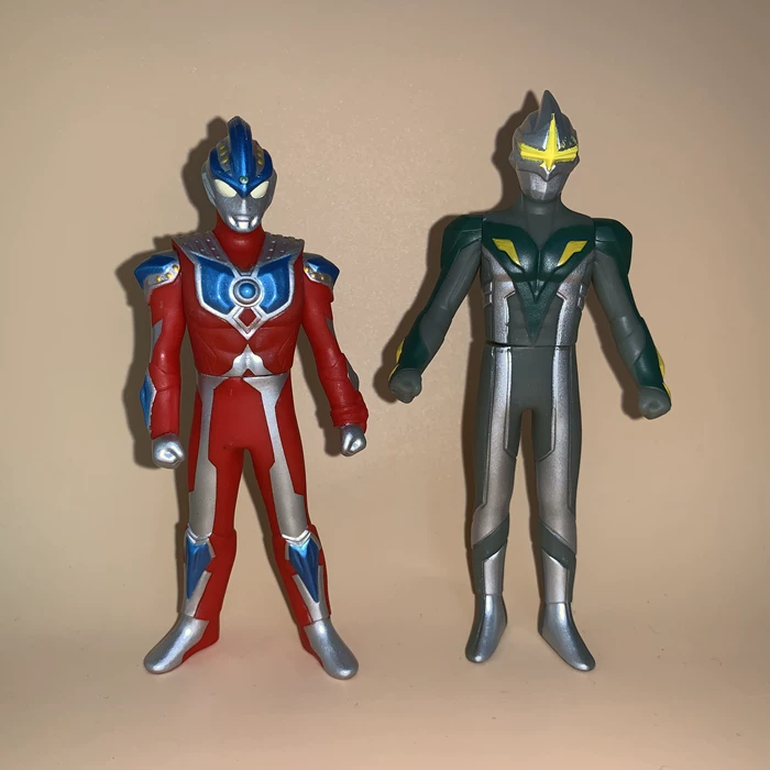 Bandai, Ultra, Ultraman Tiga, monster, toy from soft rubber, doll