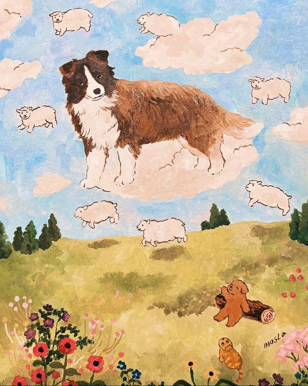 韩国插画师mosla_greem