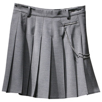 D-Womens Spring 2021 A4GEB1206 Chain Pleated Skirt A4GEB120685 A4GEB120689