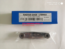 Japan Fuji FUJITOOL 178MAA radius gauge Fuji tool R 0 1-1mm