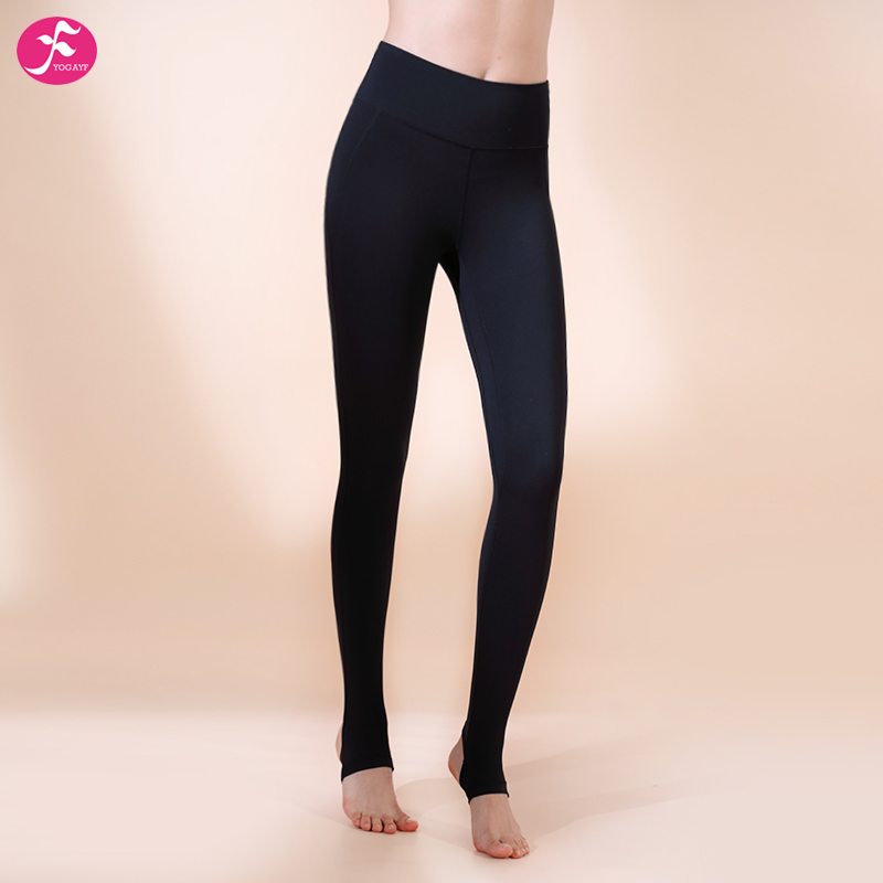 One Van Gogh Foot Yoga Pants High Waist Lifting Hip Autumn Winter Fitness Pants Women Elastic Tight Movement Speed Dry Yoga Pants Long Pants
