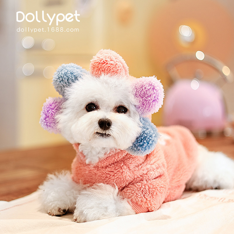Pet clothes pet pet vest small dog than bear head dog dog cat dog dog dog dog dog dog dog dog dog dog cocky clothes autumn and winter