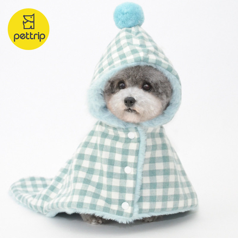 Dog cloak in autumn and winter warm pet cover sleeping bag dog cloak pet cloak