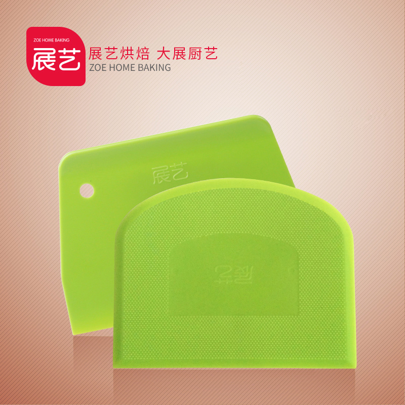 Plastic ladder scraper Cake surface cream scraper mooncake cutting knife soft scraper tool