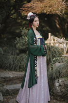 (Qingyao) Hua Yuci Original Hanfu Female Song-made Beizi Daily Summer Style Six-meter Waist-Length Suit