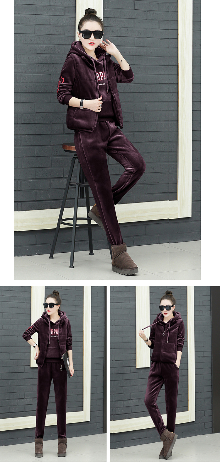 Sweatshirt femme - Ref 3215305 Image 24