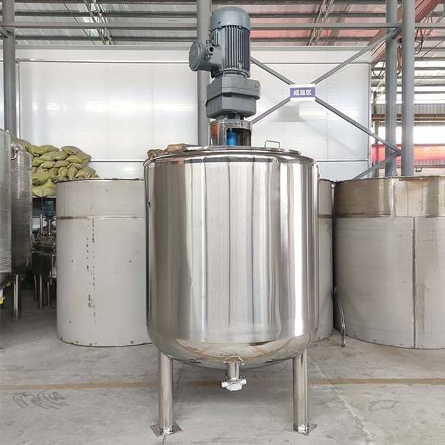 New sanitary grade pharmaceutical resin mixing tank stainless steel alkali-resistant acid-resistant open-cover scraping and stirring ingredients tank