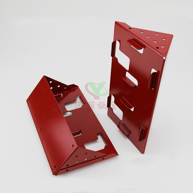 Metal industrial control chassis g customized aluminum alloy travel aluminum extruded material shell sheet metal processing. The picture is sampled