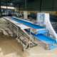 Fruit and vegetable selection conveying table Large stainless steel double-layer multi-station selection table material conveying and sorting equipment