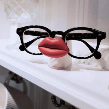 Glasses storage rack display rack office desk glasses store display decoration bedside ornament creative stand silicone decoration
