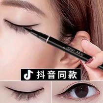 Eyeliner waterproof and sweat-proof lasting non-dizzy makeup novice lazy Net Red student Eyeliner Liquid