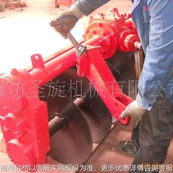 Paddy field disc plow 1-822 square beam double-sided transmission disc plow