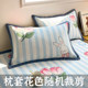 Summer ice silk cool mat three-piece set washable rattan straw mat E cool bed sheet mattress mattress dormitory air conditioning soft