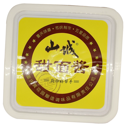 Чунцинг Huang Garden Sweet Loodle Sauce Sauce Presesting Restaurant Net Вес 8 кг бокс -бокс Пекин Жареный ут