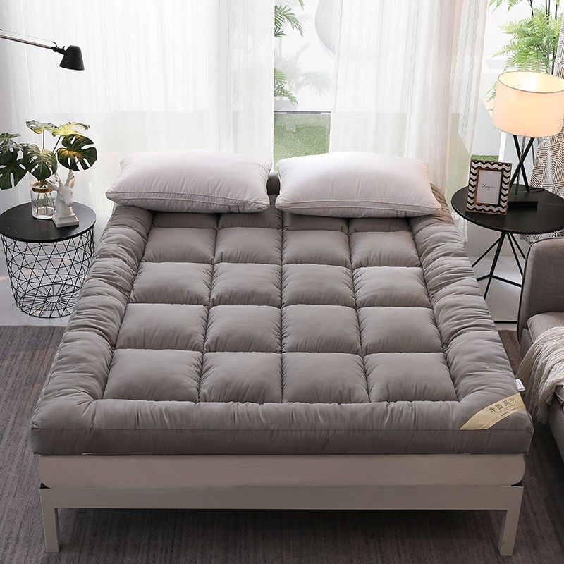 Down cotton mattress tatami thickened 12cm five-star hotel Soft bed Bedding Can Fold 1 5m1 8 m Mat Quilt