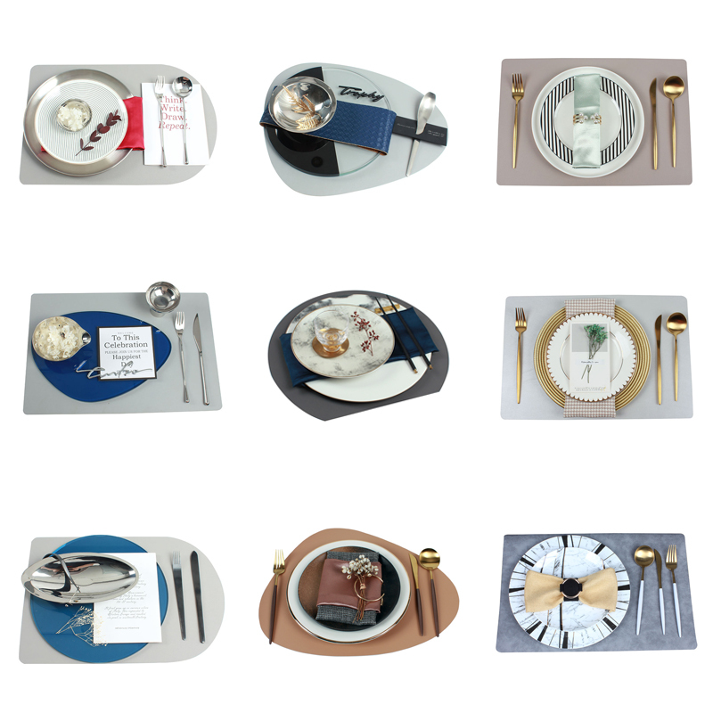 Nordic Light Luxury Dinner Plate Set, High-End Western Tableware Decoration, Model Room Decoration, Candlelight Dinner Tableware Set