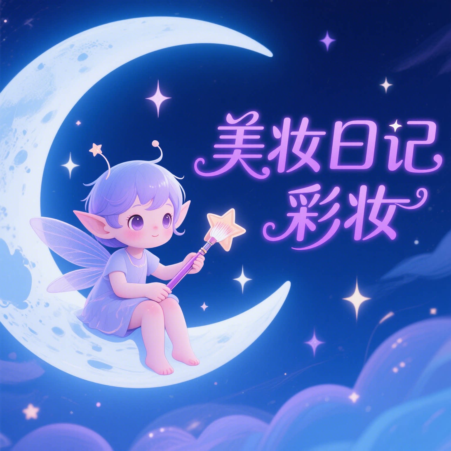 美妆日记彩妆的LOGO