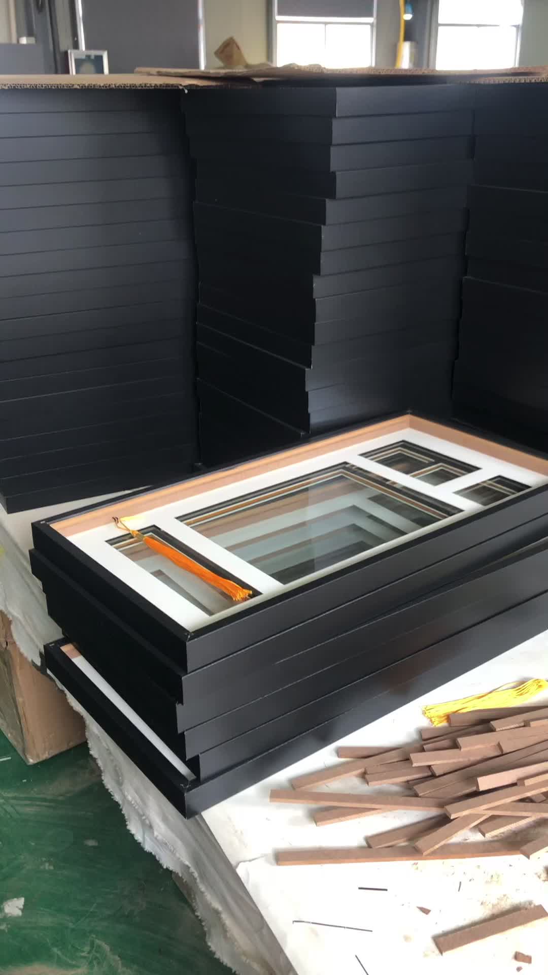 8.5 X 11 Wood Diploma Document/certificate Shadow Box Frame With Tassel