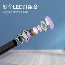 500w three-in-one USB mobile phone endoscope 14mm lens zoom underwater lens HD peepscope