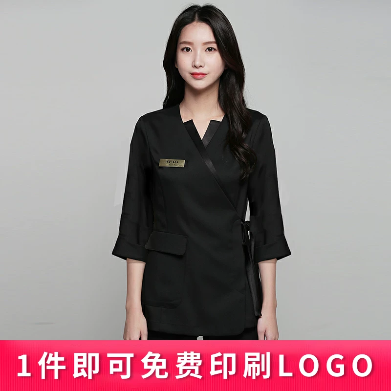 Дол зн Summer elite set, postoperative doctor uniform for work, for beauty salons