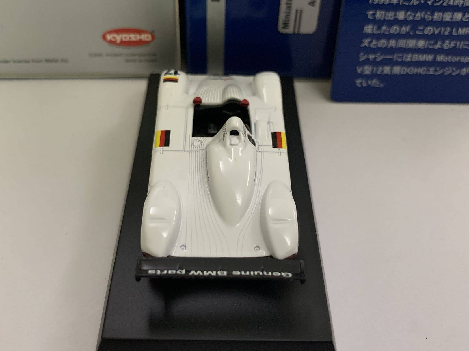 KYOSHO 1:64 BMW V12 LMR #19 #15 1999 LM Collection die cast alloy