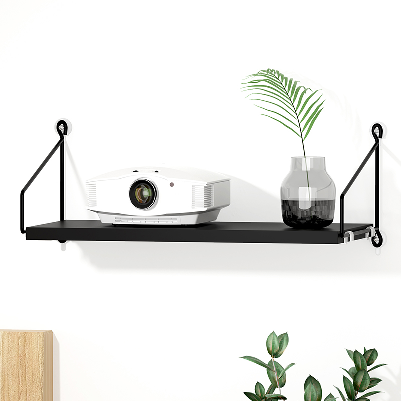 Wall Projector Bracket Free of perforated headboard wall-mounted Shelve Wall Shelve Shelve Shelf shelf