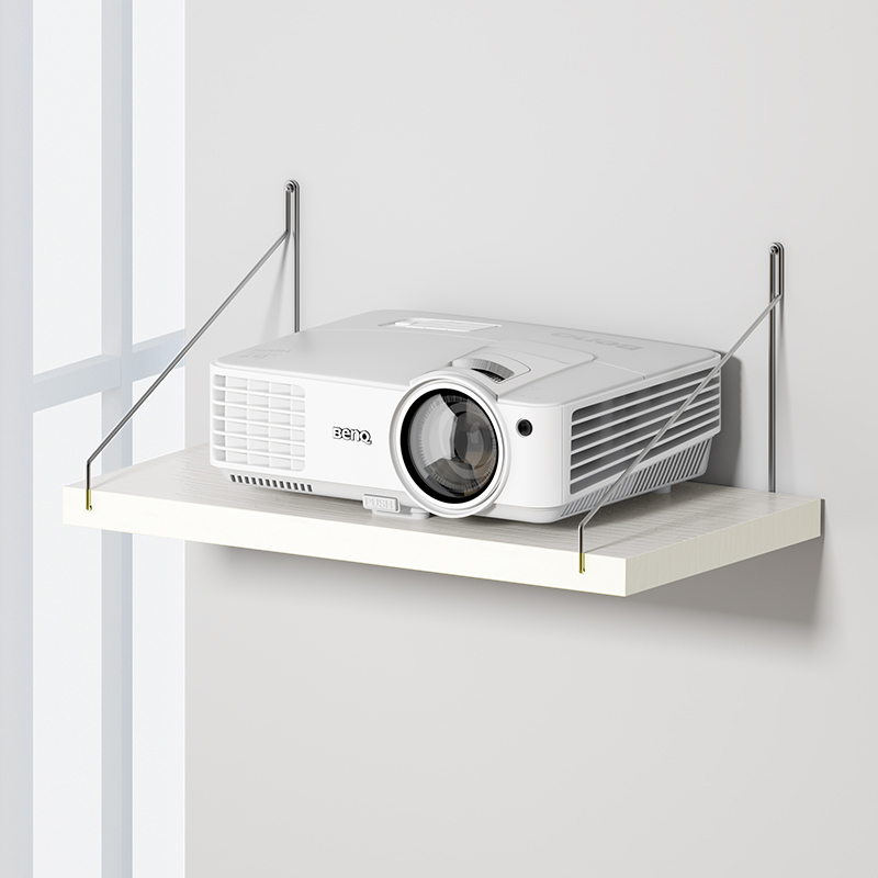 Projector bracket non-perforated bedside tray wall rack wall rack millet projector bracket wall wall hanging hanger floor-to-ceiling table wall accessories household bed holder
