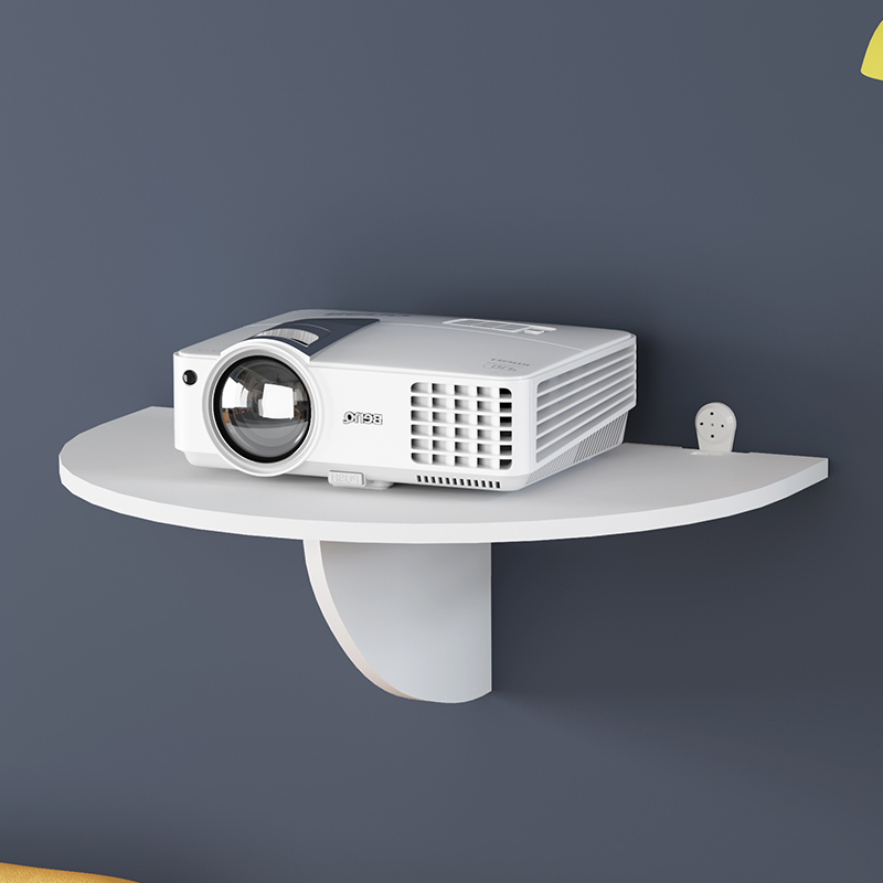 Projector bracket non-perforated wall shelf bedside Pole Pole meter projector hanger wall bracket household millet tray universal hanging ceiling Rice home wall hanger universal nut hoisting BenQ