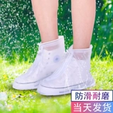 Бахилы, водонепроницаемый нескользящий комплект, износостойкие сапоги, дождевик, штаны, увеличенная толщина