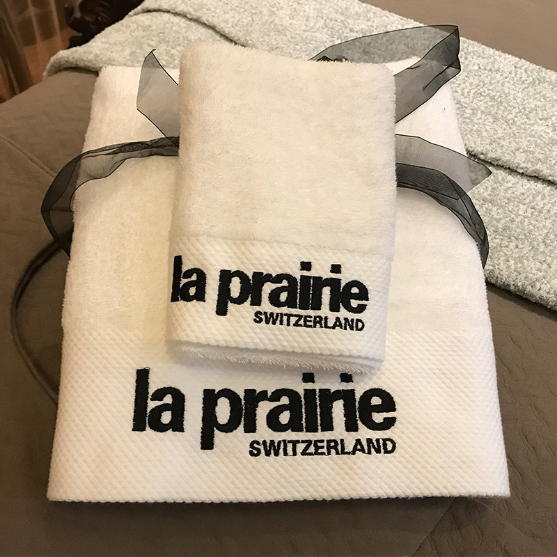 Beauty bath towel SPA beauty salon special cotton white soft absorbent unisex large towel chest wrap