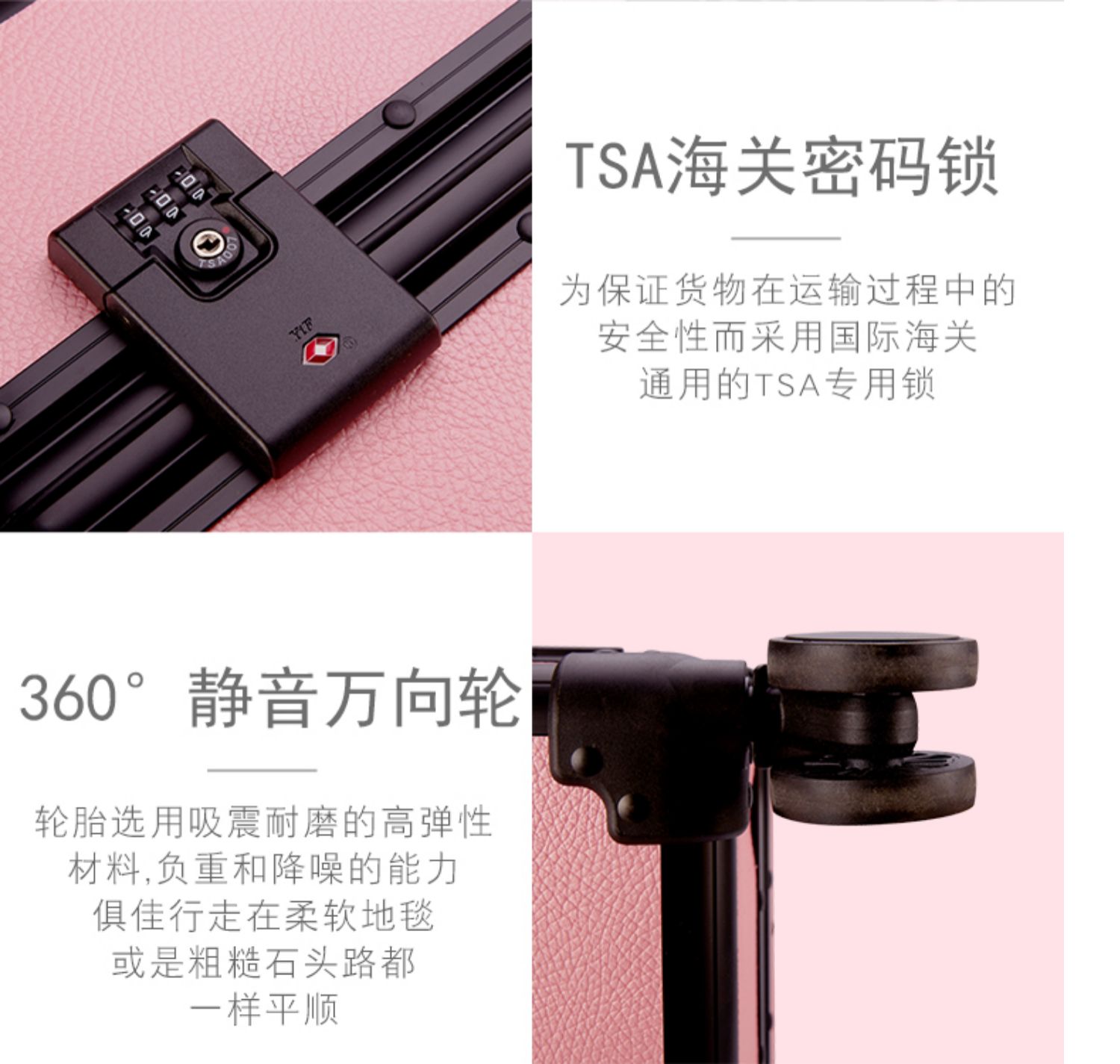 Chiếc vali nữ rung rung phiên bản Hàn Quốc của chiếc vali kéo lưới màu đỏ dễ thương của sinh viên du lịch phong cách Harajuku chiếc vali retro cùng một đoạn - Va li vali 2 bánh
