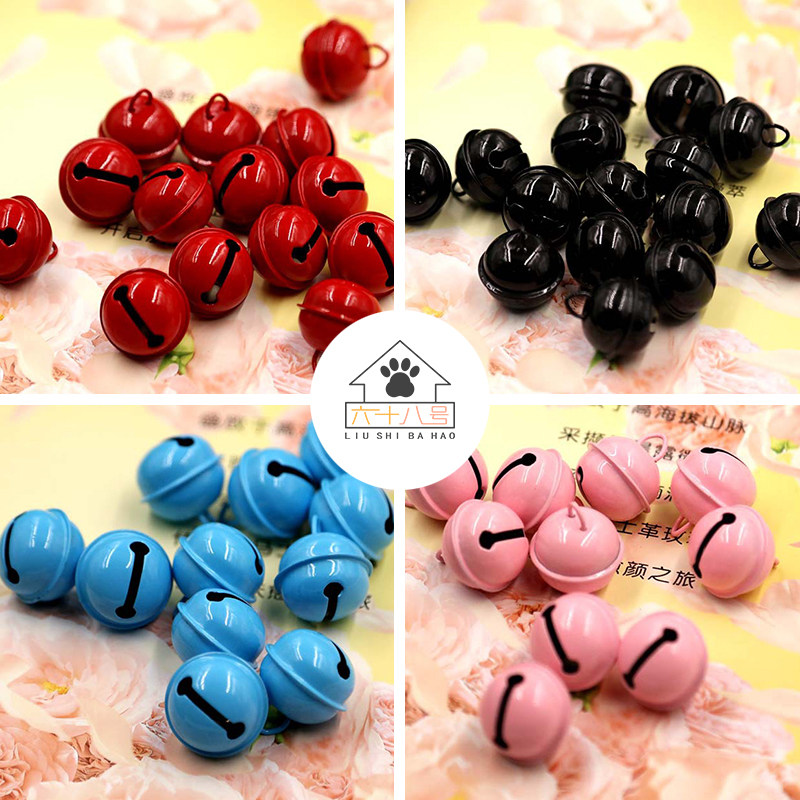 Copper Bell Pet Supplies Accessories Pendant Ornament Gold DIY Handmade Jewelry Color Dog Cat Small Bell