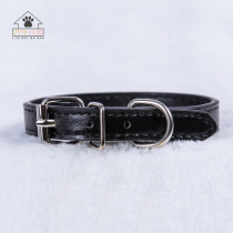 Dog cat collar light board teddy collar necklace adjustable pu leather bichon bomei chihuahua pet supplies