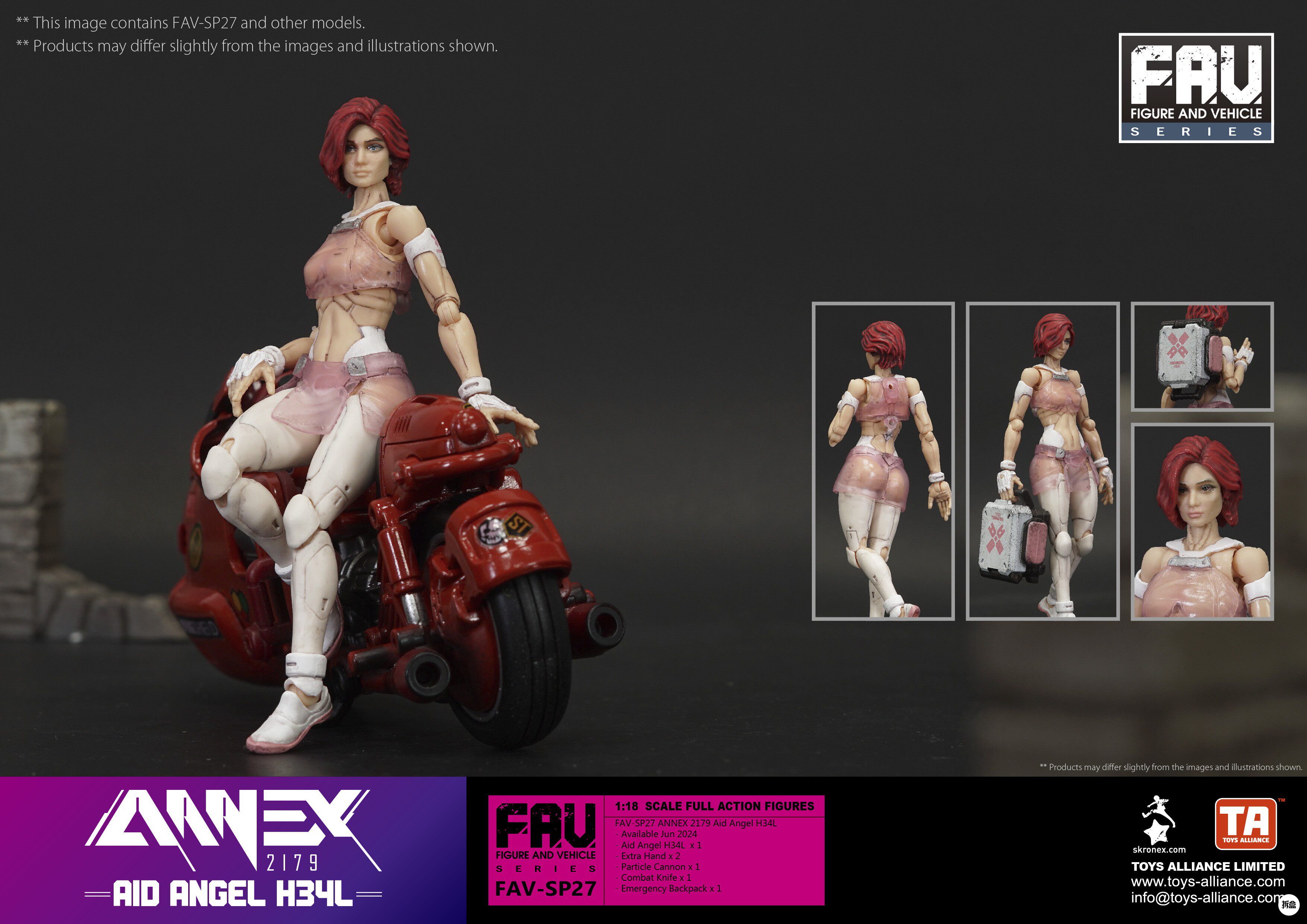 ORI TOY Acid Rain World 3.75 1/18 ANNEX 2179 FAV-SP27 Aid Angel