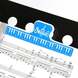 Пять кусочков бесплатной доставки, широкий клип, фортепианные музыкальные зажимы, зажимные ноты, клип с зажимом фортепиано