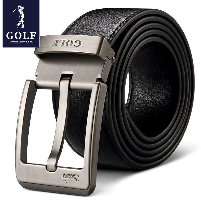Leather belt, trousers, cowhide, genuine leather