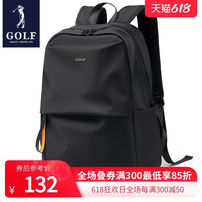 Golf double shoulder bag men's leisure travel large capacity Shoulder Bag Men's Computer Packs Fashion Trends College Students