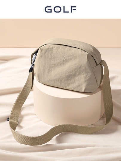 GOLF斜挎包女包2025新款轻便高颜值大容量百搭休闲单肩包轻量出行