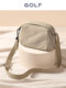 GOLF斜挎包女包2025新款轻便高颜值大容量百搭休闲单肩包轻量出行