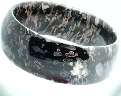 Spring blossoms Luoyang plum blossom jade bracelet natural stone bracelet peach pollen agate red emerald green jade bracelet 58