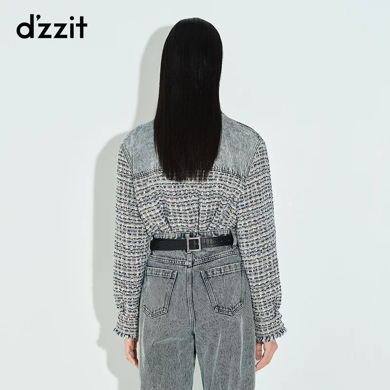 Джинсовое пальто спринговое, куртка, oversize, 3D