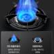 Popular Household Gas Stove, Tabletop Double-Burner Stainless Steel Gas Stove, Natural Gas Stove, Liquefied Gas High-Flame Stove