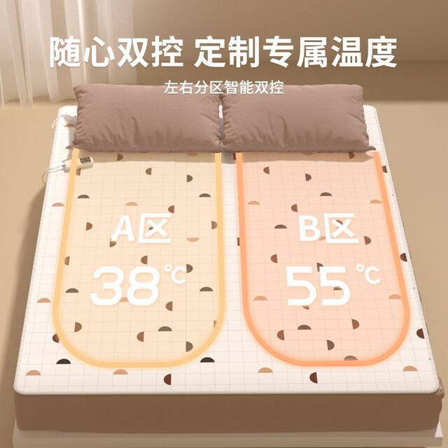 Royalstar Electric Blanket Single-Person Student Dormitory Household Electric Mattress Double-Person Dual-Control Heating Cushion 2024 New Model