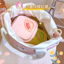 Lunch Box Bag Hand Bag Fashion Lunch Box Bag Upper Class Family With Rice Insulation Bag Elementary School Children S Cute Lunch Bag