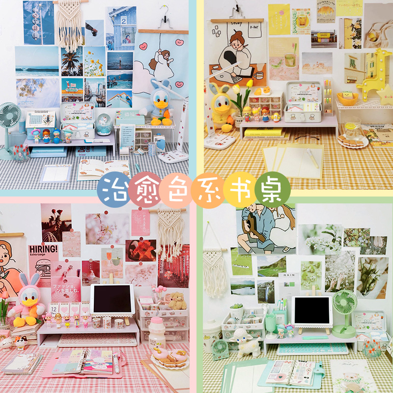 Bedroom Wall Decoration Student Children's Room Placement Nemesis Red Rental House Renovation Cozy Little Furniture Girl Hearts
