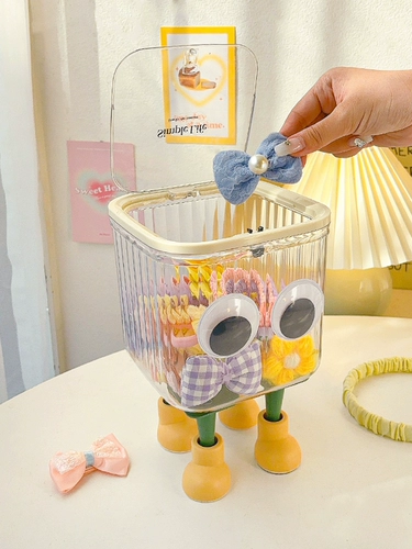 Аксессуар для волос, мультяшная коробка для хранения, милая резинка для волос, заколка для волос