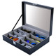 Mengran watch glasses storage box multi-grid sunglasses counter display finishing box household drawer jewelry box large capacity