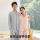 Songshan cotton shop, хлопковый мягкий мужской кардиган для домашнего использования с длинными рукавами, мягкая, приятная для кожи, дышащая пижама из солнечного хлопка для мужчин и женщин mini 4