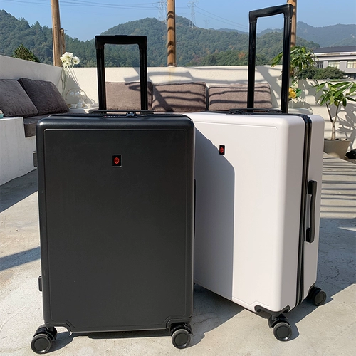 Прочный вместительный и большой чемодан с молнией для путешествий, изысканный стиль, 26 дюймов